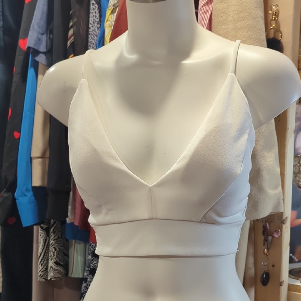 Elegant White Women's Top